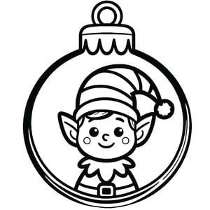 Elf Weihnachtskugel