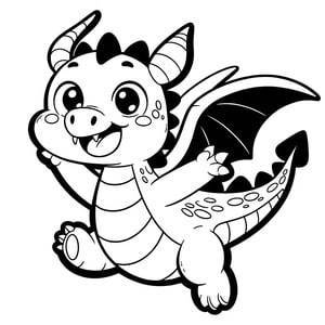 Laufender Drache