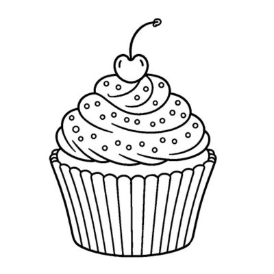 Leckerer Cupcake