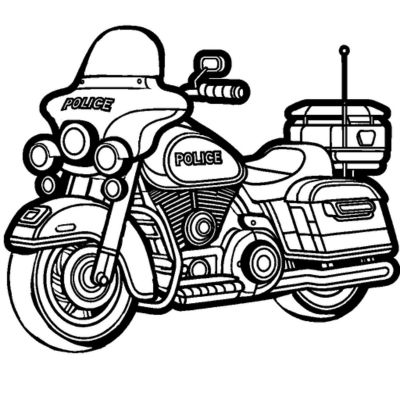 Polizeimotorrad