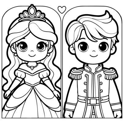Prinzessin und Prinz