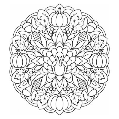Thanksgiving-Mandala