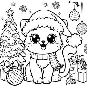 Weihnachtskatze